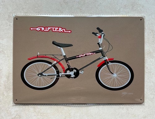 Raleigh grifter bike sign man - grifter,